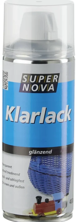 Super-Nova Klarlack Spray farblos hochglänzend ca. 0,4 l