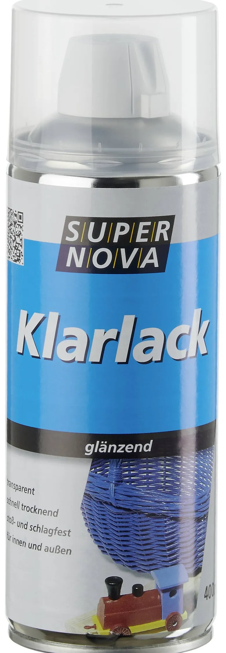 Super-Nova Klarlack Spray farblos hochglänzend ca. 0,4 l