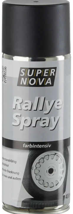 Super-Nova Rallye-Spray mattschwarz matt ca. 0,4 l