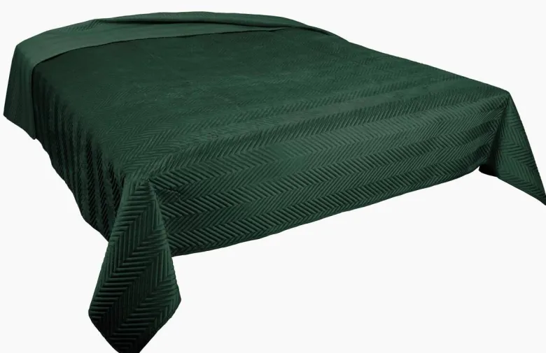 Tagesdecke anthrazit Polyester B/L: ca. 220x240 cm