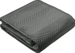 Tagesdecke anthrazit Polyester B/L: ca. 220x240 cm