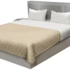 Tagesdecke beige Polyester B/L: ca. 220x240 cm