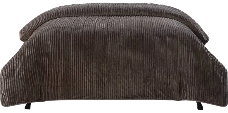 Tagesdecke granit Polyester B/L: ca. 200x220 cm