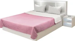 Tagesdecke offwhite Polyester B/L: ca. 160x220 cm