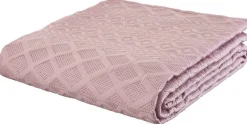 Tagesdecke rosé Polyester B/L: ca. 220x240 cm