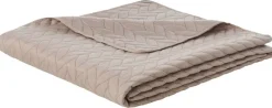 Tagesdecke taupe Polyester B/L: ca. 220x240 cm