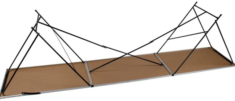 Tapeziertisch B/H/L: ca. 58x76x295 cm