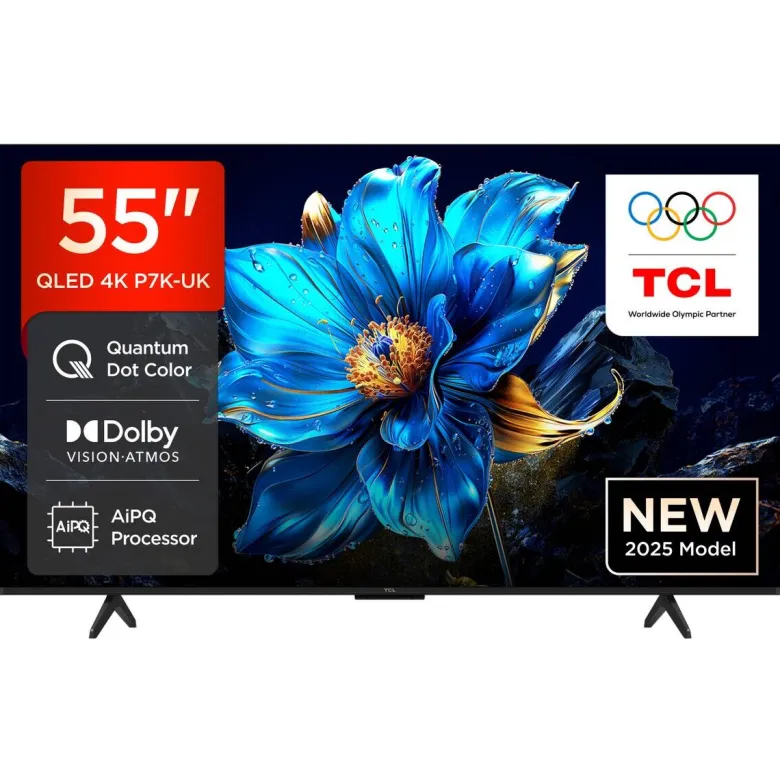 TCL QLED-Fernseher 55P71KX1 schwarz B/H: ca. 122x77 cm