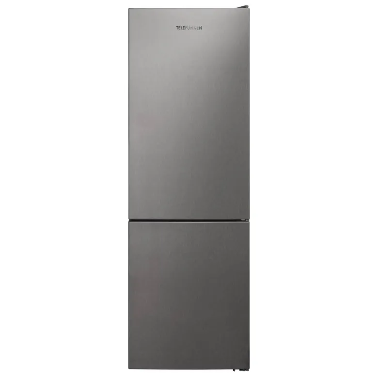 Telefunken Kühl-/Gefrierkombination TF-KS-483PID Inox B/H/T: ca. 60x201x65 cm