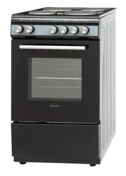 TELEFUNKEN Standherd 50cm mit Massekochfeld TF-FS-5060-H4 schwarz B/H/T: ca. 50x85x60 cm