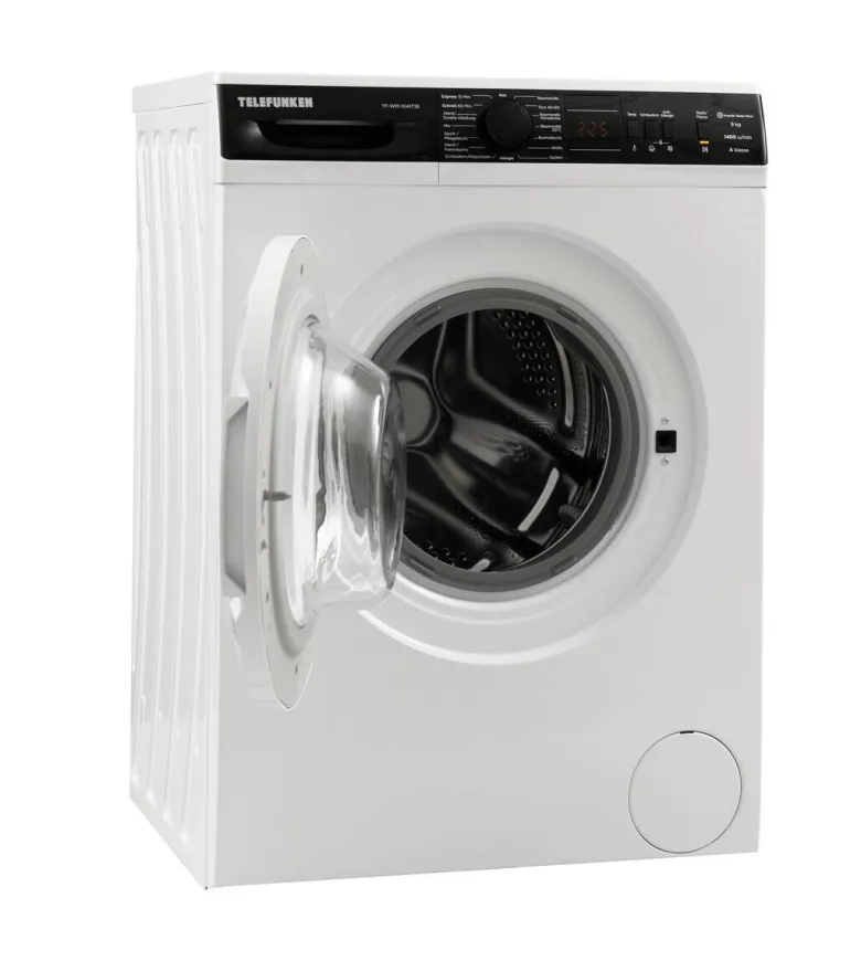 TELEFUNKEN Waschmaschine TF-WM-5141T1B weiß B/H/T: ca. 60x85x53 cm ca. 8 kg