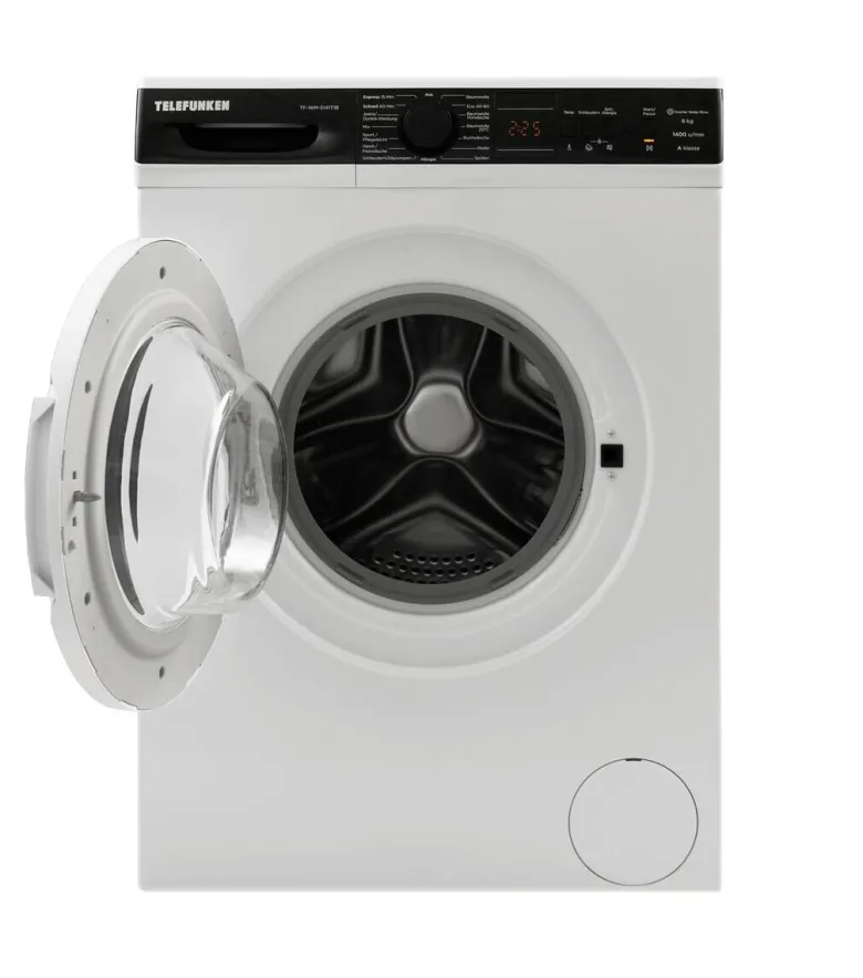 TELEFUNKEN Waschmaschine TF-WM-5141T1B weiß B/H/T: ca. 60x85x53 cm ca. 8 kg