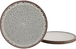 Teller sand Steinzeug D: ca. 33 cm