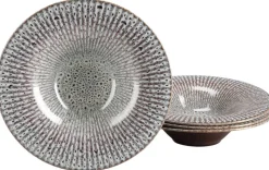 Teller sand Steinzeug D: ca. 30,5 cm
