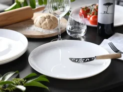 Teller weiß Opal-Hartglas D: ca. 32 cm