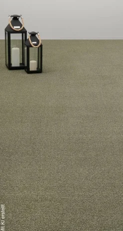 Teppichboden Java grün B: ca. 500 cm pro m²