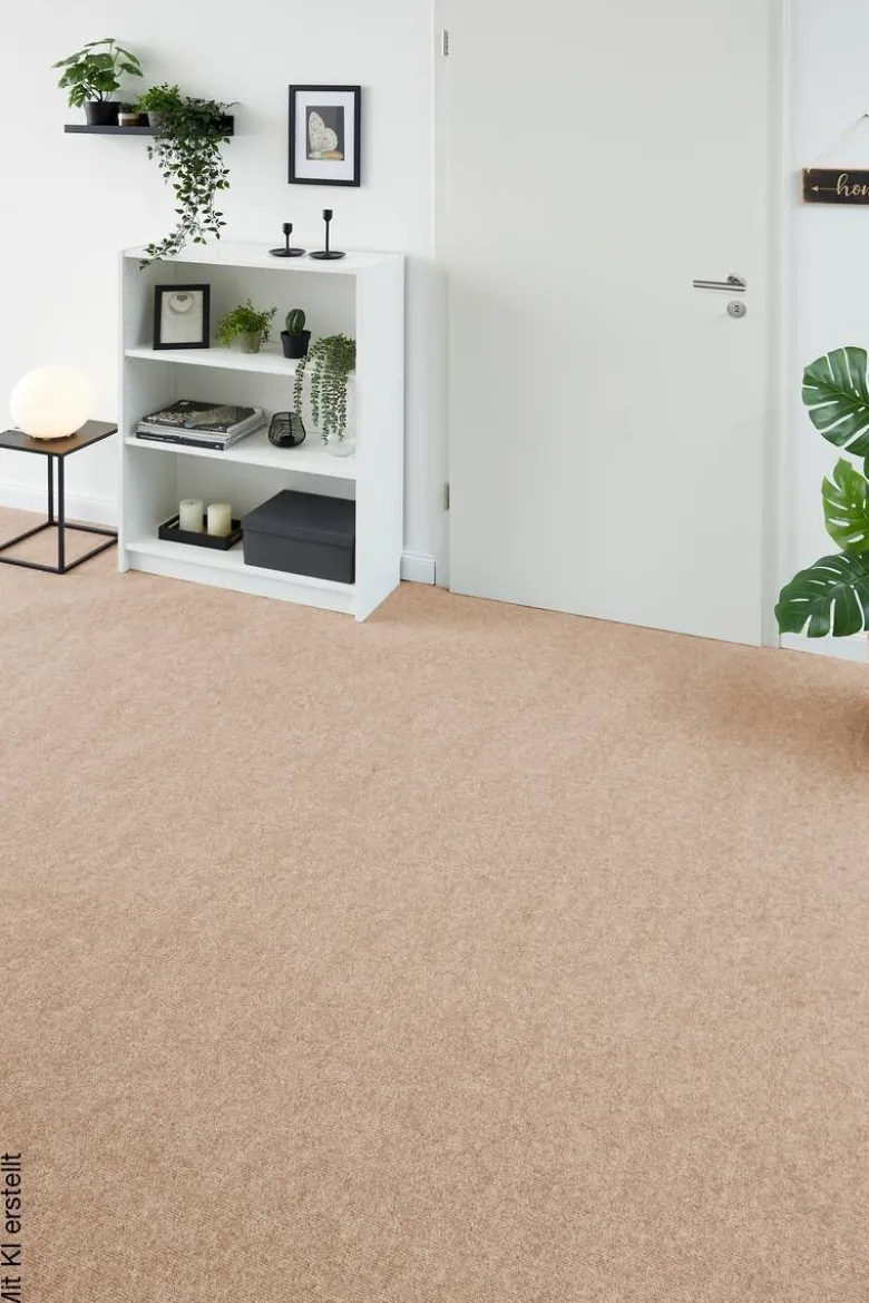 Teppichboden Milo beige B/L: ca. 200x100 cm pro Stück