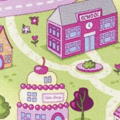 Teppichboden Sweet Town pink B: ca. 400 cm pro m²