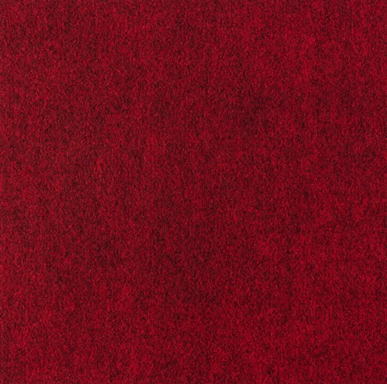 Teppichfliese Filz rot B/L: ca. 40x40 cm pro Stück