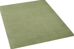 Teppich Monaco dunkelgrün B/L: ca. 80x150 cm