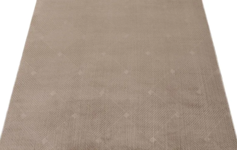 Teppich Monaco Mocca B/L: ca. 160x230 cm