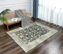 Teppich Silk grau B/L: ca. 200x290 cm
