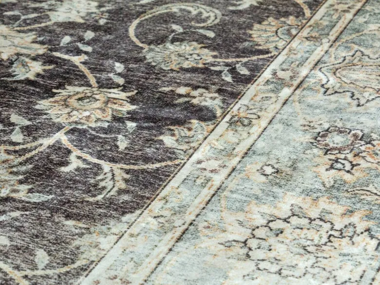 Teppich Silk grau B/L: ca. 200x290 cm