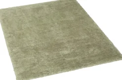 Teppich Softy Salbei-Melange B/L: ca. 60x110 cm