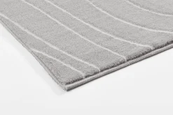 Teppich Stilo grau B/L: ca. 80x150 cm