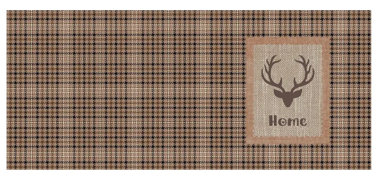Teppich Universal braun B/L: ca. 67x150 cm