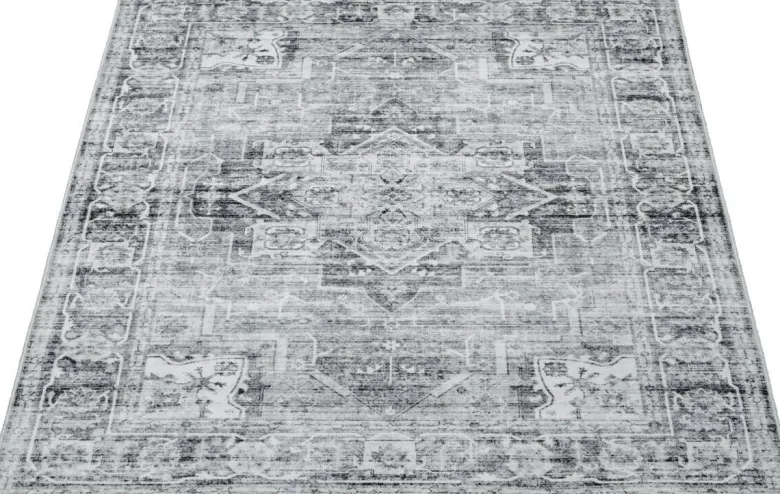 Teppich Vintage grau B/L: ca. 160x220 cm