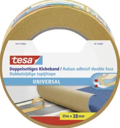 tesa Doppelseitiges Klebeband Universal B/L: ca. 3,8x2500 cm