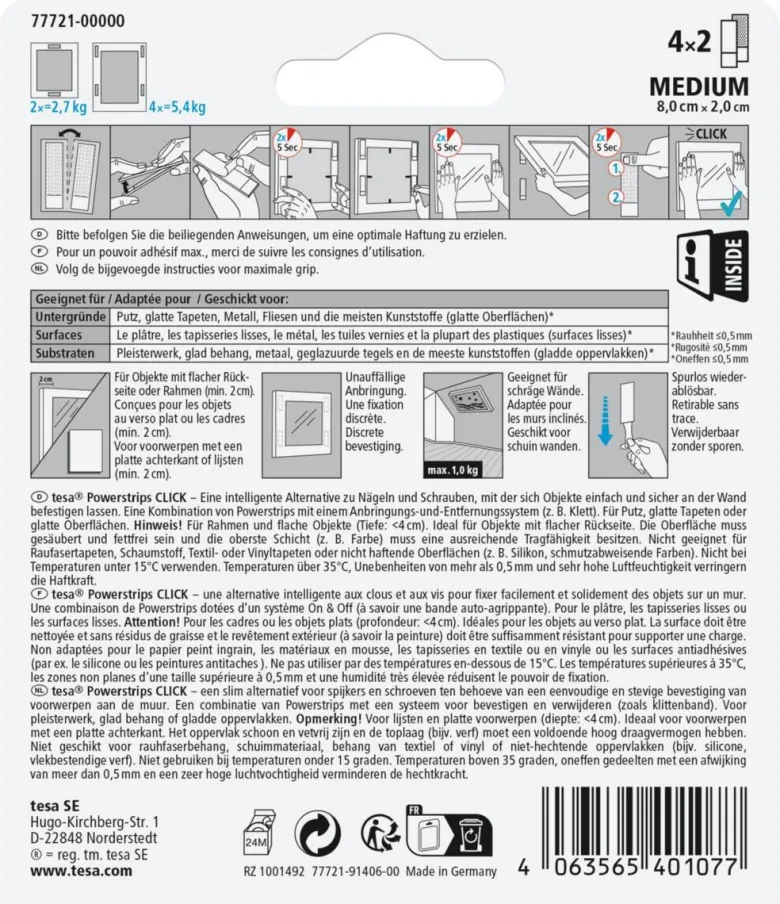 tesa Powerstrips