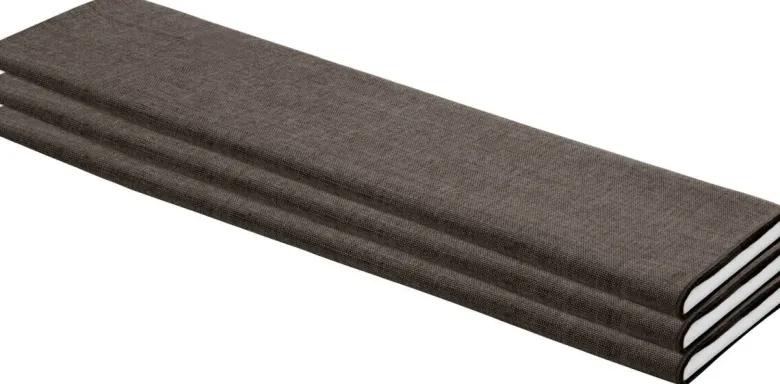 Thermo-/Verdunkelungsstoff dunkelgrau L: ca. 295 cm