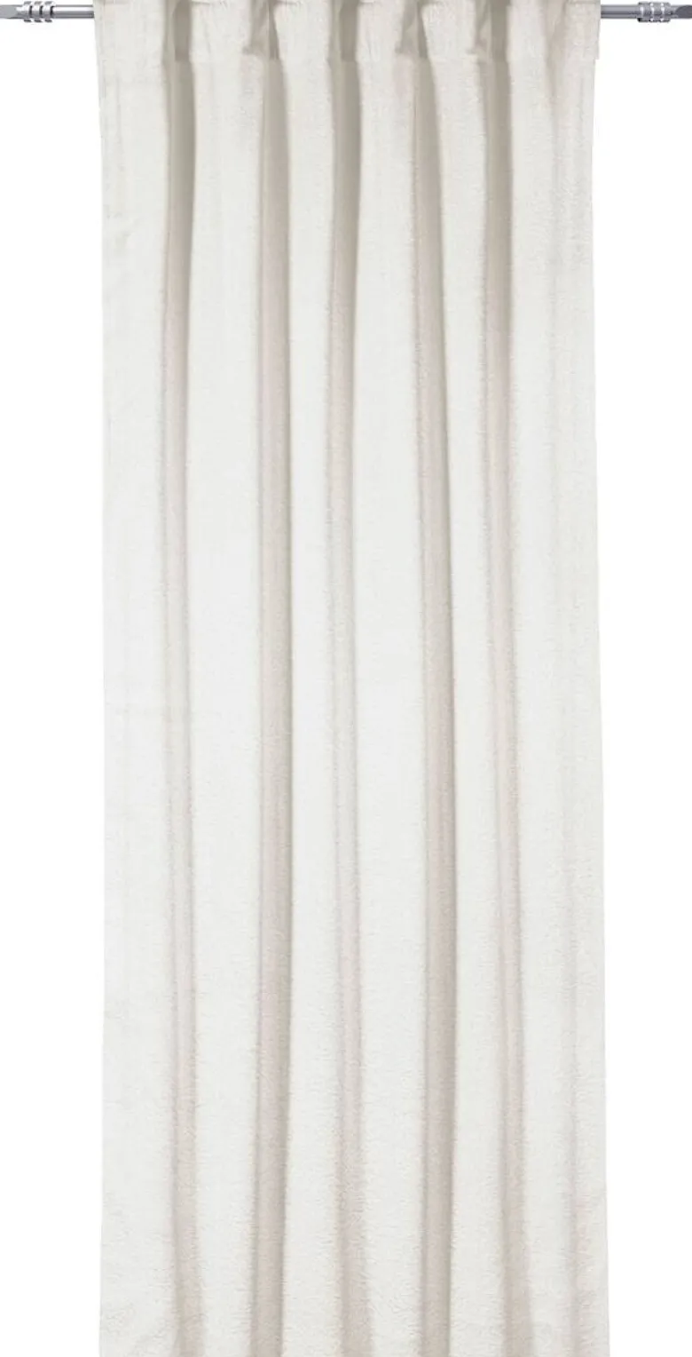 Thermovorhang Boucle offwhite B/L: ca. 135x245 cm