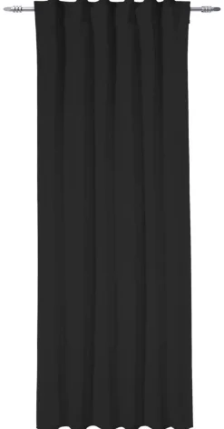 Thermovorhang Kiruna schwarz B/L: ca. 140x245 cm