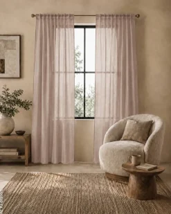 Thermovorhang Softy taupe B/L: ca. 140x245 cm