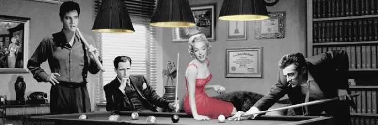 The Wall Wandbild Marilyn B/L: ca. 29x90 cm