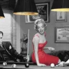 The Wall Wandbild Marilyn B/L: ca. 53x155 cm