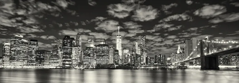 The Wall Wandbild New York B/L: ca. 53x155 cm