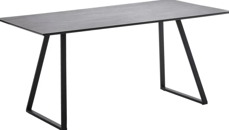 Tischgruppe Orlando Beton Optik grau B/H/T: ca. 160x75x90 cm