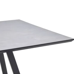 Tischgruppe Orlando Beton Optik grau B/H/T: ca. 160x75x90 cm