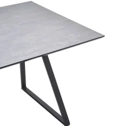 Tischgruppe Orlando Beton Optik grau B/H/T: ca. 160x75x90 cm