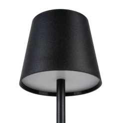 Tischleuchte Batty schwarz