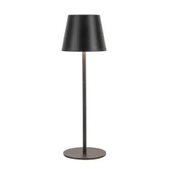 Tischleuchte schwarz H/D: ca. 36x11,5 cm