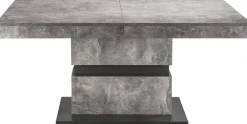 Tisch MATTHEW Beton Optik anthrazit B/H/T: ca. 160x75x90 cm