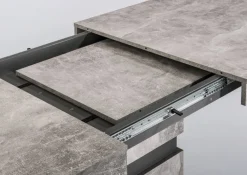 Tisch MATTHEW Beton Optik anthrazit B/H/T: ca. 160x75x90 cm