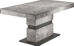 Tisch MATTHEW Beton Optik anthrazit B/H/T: ca. 160x75x90 cm