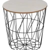 Tisch natur MDF B/H/L: ca. 39x40x39 cm