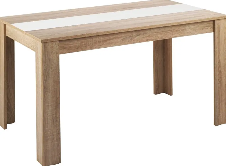 Tisch NORI Eiche Nachbildung B/H/T: ca. 160x75x90 cm